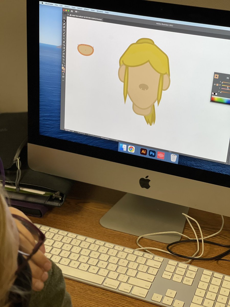 mstechgoddess's tweet image. So excited about these Superhero students! We are kicking off the next unit by turning ourselves into superheroes. Ss will be studying genes 🧬 genetic code, short stories, and graphic novels. Can’t wait to create these digital origin stories! #ade2021 #adobecreativeeducator