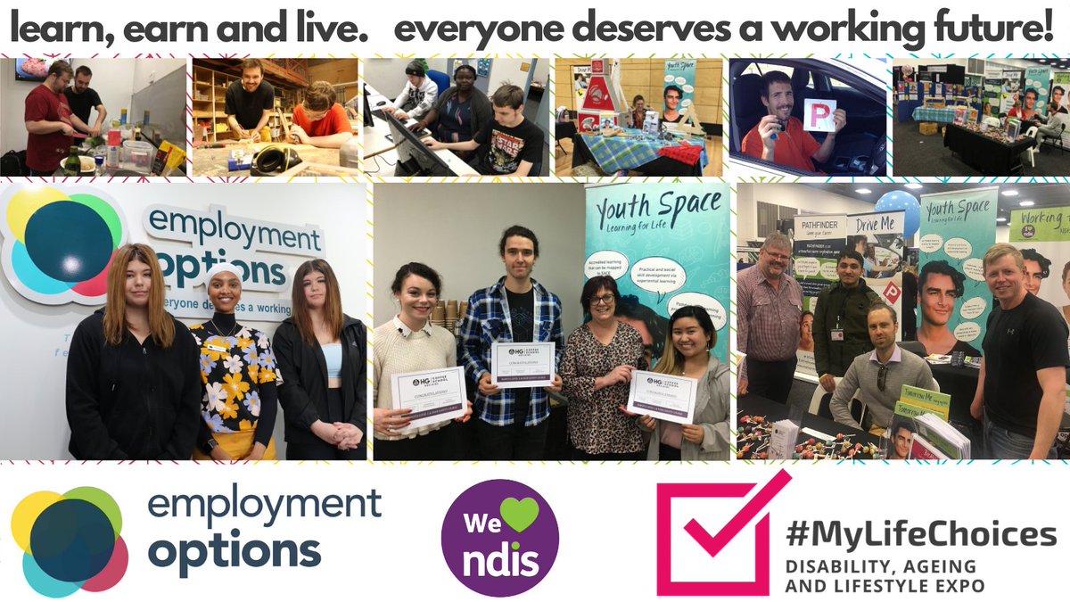 EmployOptions's tweet image. Wondering where to go for NDIS services and HANDS-ON skills development to reach your goals? We will be at DAL Expo 2021! Don’t miss out on this opportunity to secure #AWESOME NDIS Services with us!
Thu, 14 Oct, 10am-4pm@Adelaide Showground
#LearnEarnLive @CatalystFndn @NDIS