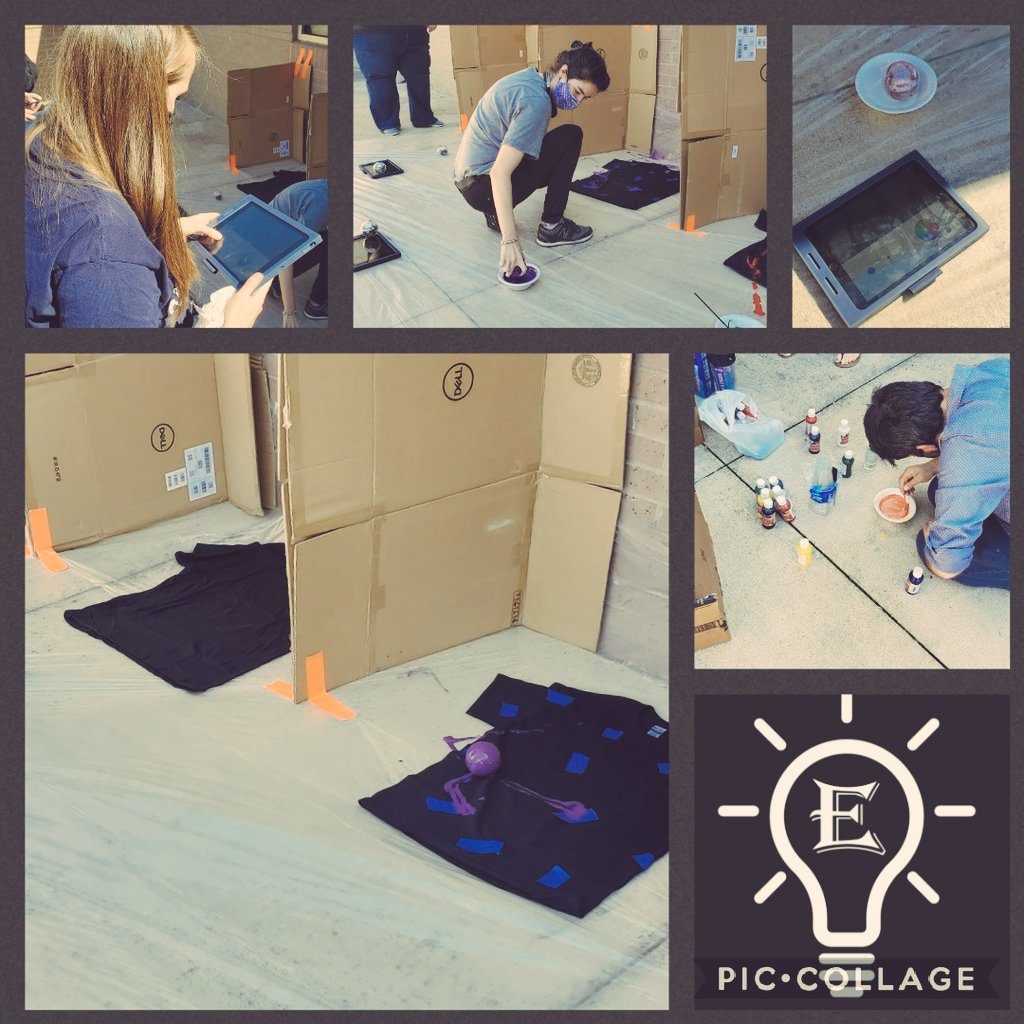 ElginISD_Learns's tweet photo. Members of the #AppleCEI Code Squad practiced their art and robotics skills using @SpheroEdu #EveryoneCanCreate #AppleEDUChat #OTOTOF @duronjodi https://t.co/B4Hs6irFJR