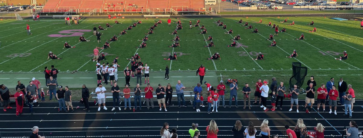Thank you Golden Anniversary Football team members who came back and wish we could have had everyone! 50 years of Braves football.