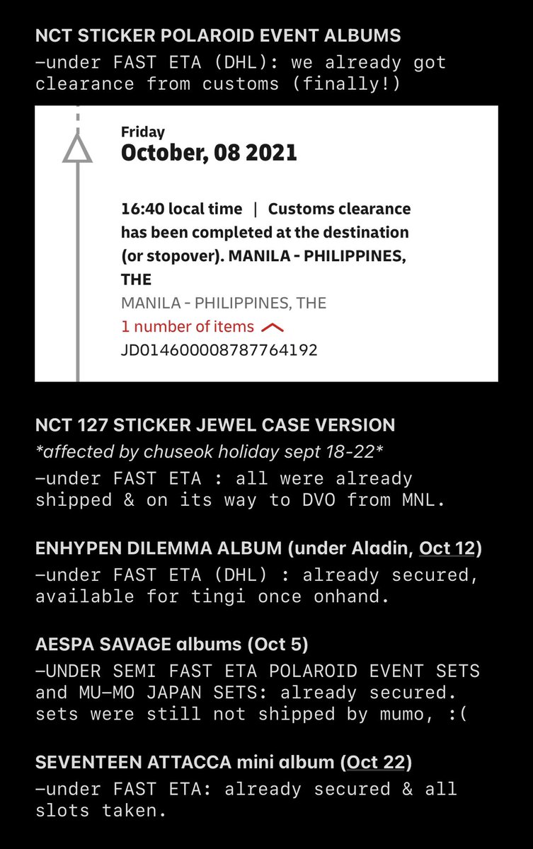 shopwthfelicita's tweet photo. weekly #swfupdate 🥳✨
pls dm me if you have clarifications & other inquiries! have a happy weekend!!!🤗 https://t.co/Me8mVe0wa5