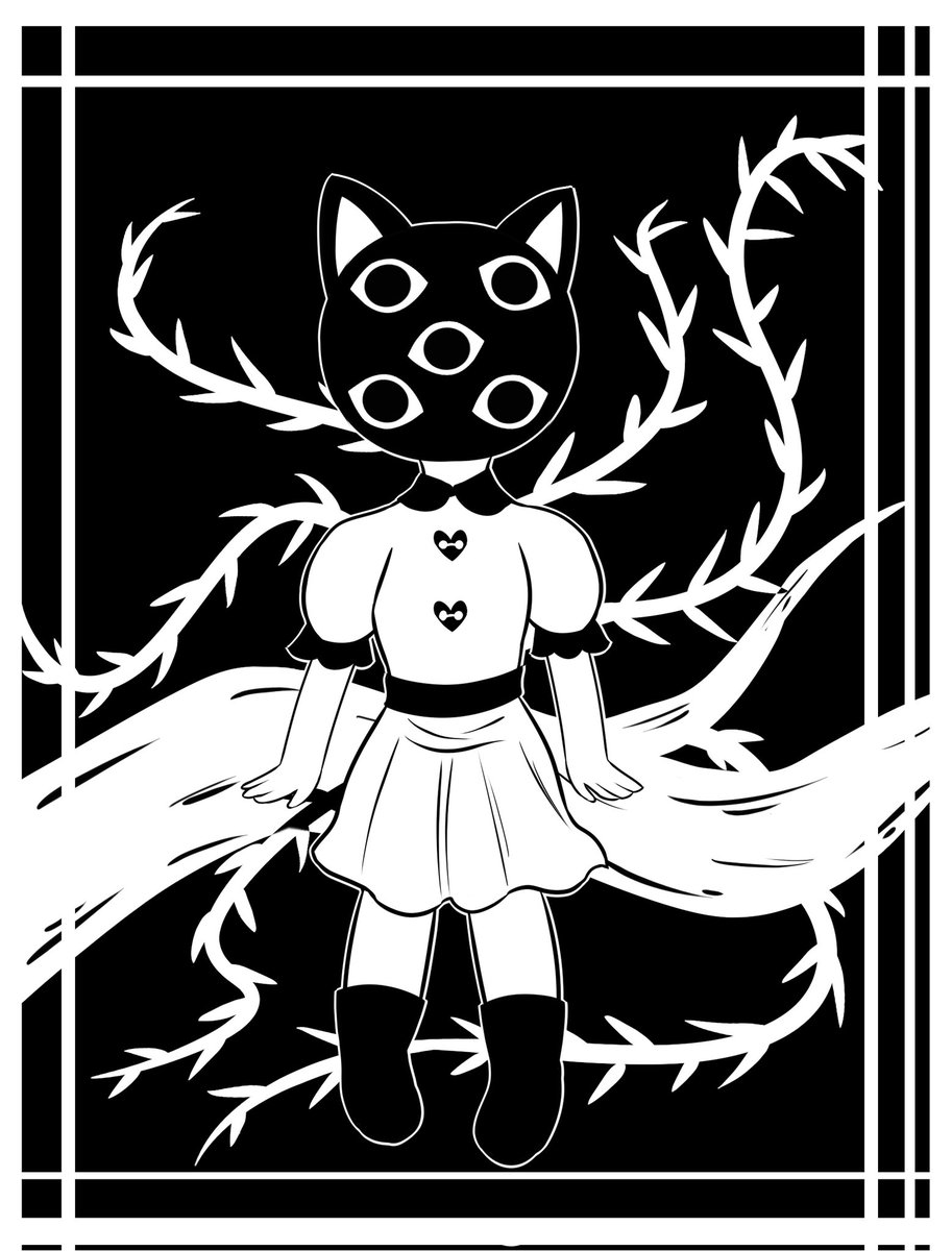 Alex_chann07's tweet photo. #printober2021 Día 5 – 8
1.- Monstruo
2.- Dulce o truco
3.- Veneno
4.- Daga
#ilustration #digitalart #ilustraciondigital #blanckandwhitedrawing #printober https://t.co/i8WokSZfG0