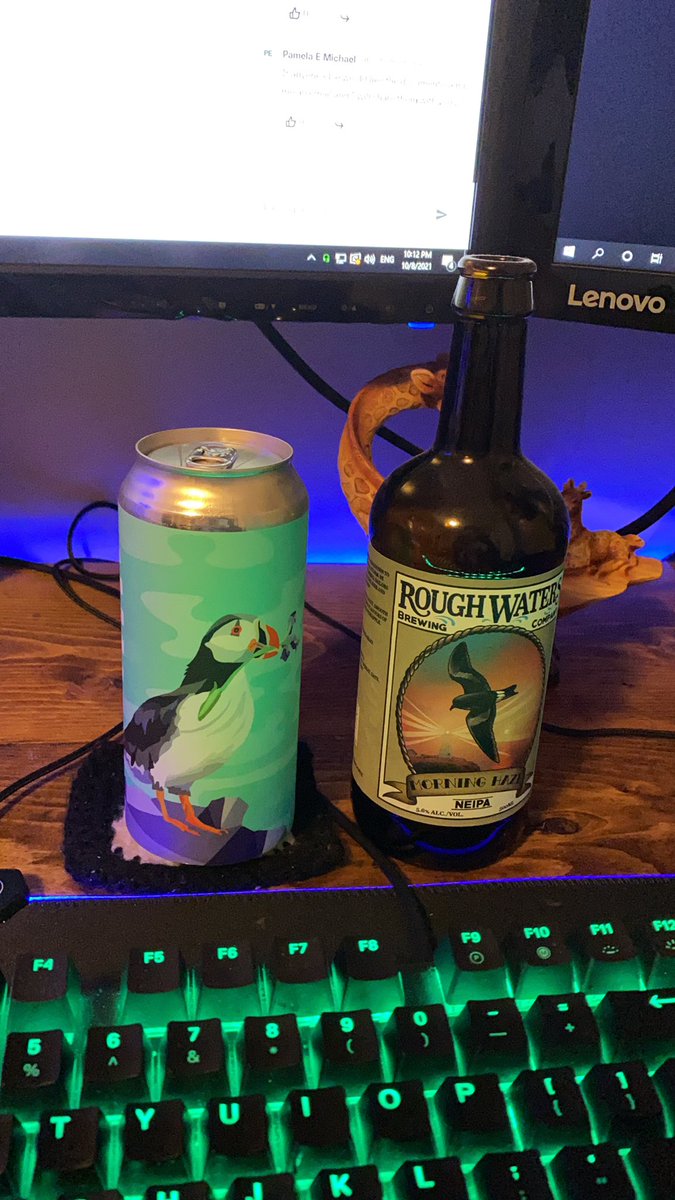 Didn’t have a mug to #seabirdmugshot but I do have some local beers to show off. Happy Friday #WSC3