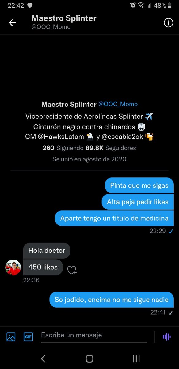 Yo se que es veri dificul, pero partanse un laik