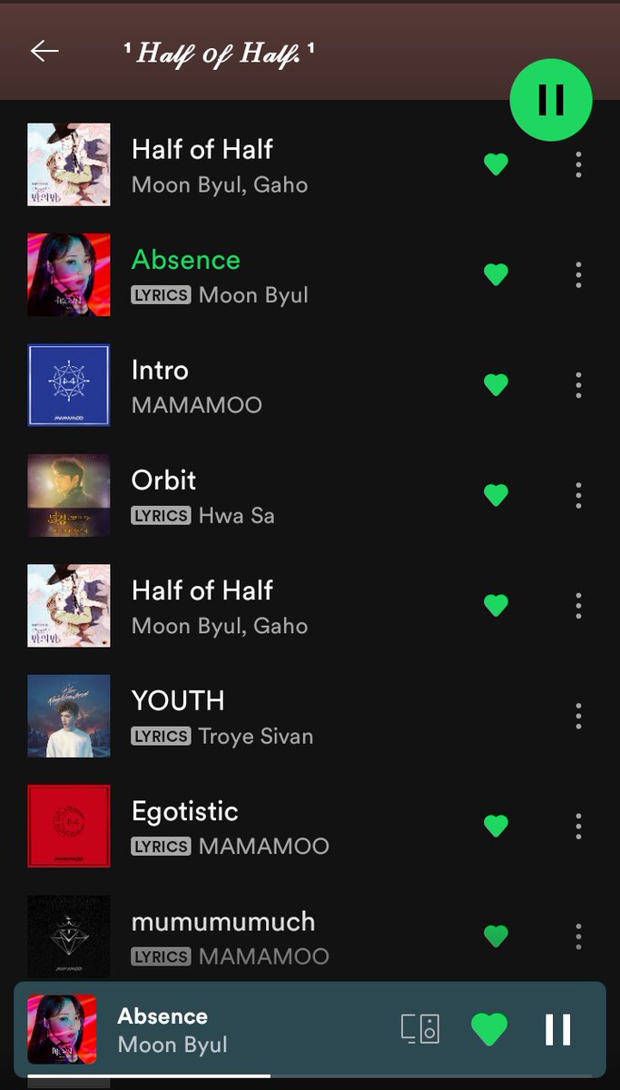 MoosStreaming's tweet photo. HT: #MAMAMOO #λ§λ§λ¬΄ #MOONBYUL #MoosStreaming
#MOONBYULxGAHO_OST
β @RBW_MAMAMOO β
Β» Third Set Done β
DON'T FORGET TO SHAZAM https://t.co/xJ8YU0GxH2
