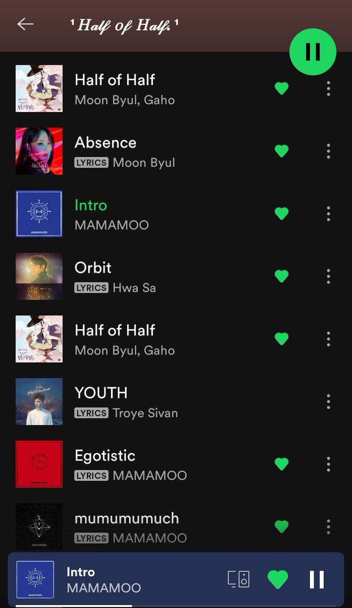 MoosStreaming's tweet photo. HT: #MAMAMOO #λ§λ§λ¬΄ #MOONBYUL #MoosStreaming
#MOONBYULxGAHO_OST
β @RBW_MAMAMOO β
Β» Third Set Done β
DON'T FORGET TO SHAZAM https://t.co/xJ8YU0GxH2