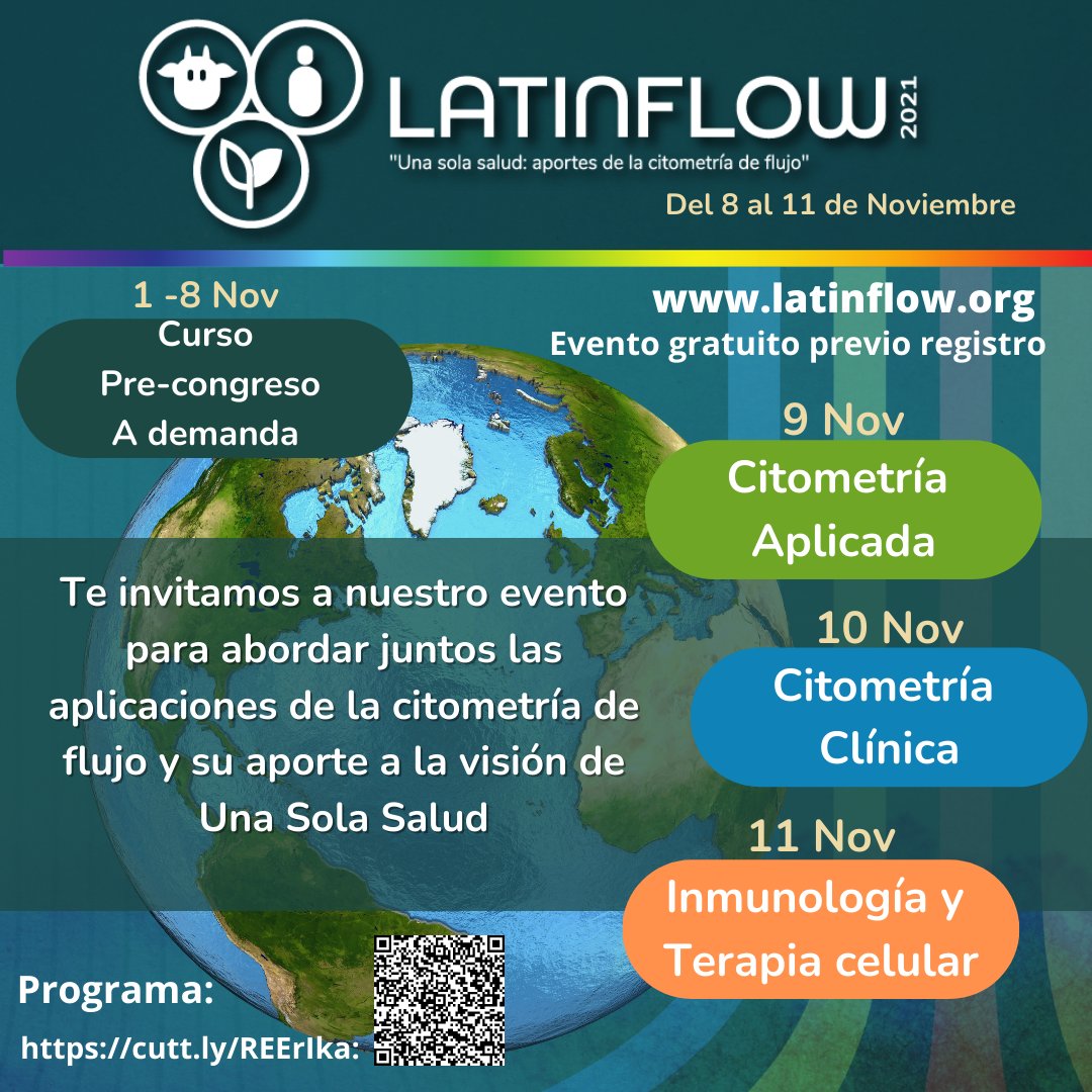 No te quedes fuera, registrate al II Latinflow 2021 más info aquí buff.ly/3kLmO7d