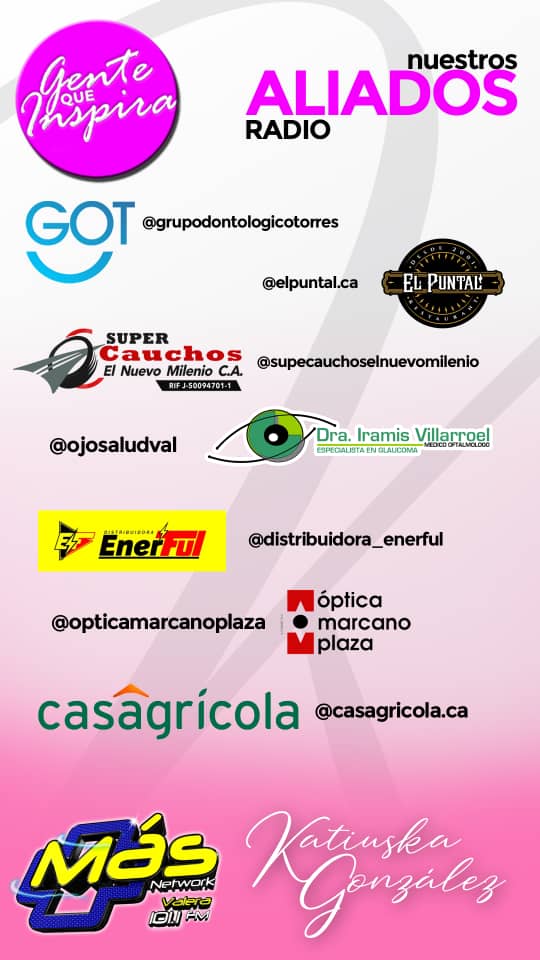 Katiuska_gonz's tweet photo. Mañana en #GenteQueInspira me acompañará la Dra. @iramisdelcarmen de @ojosaludval
#GenteQueInspira es un programa:
Dirección @normasoymas
Dirección de Producción @panchopumar
Producción de @jlfernandez24
Controles @jeancchirinosb
Transmitido por @MasNetwork101 https://t.co/vAJXoVoycF