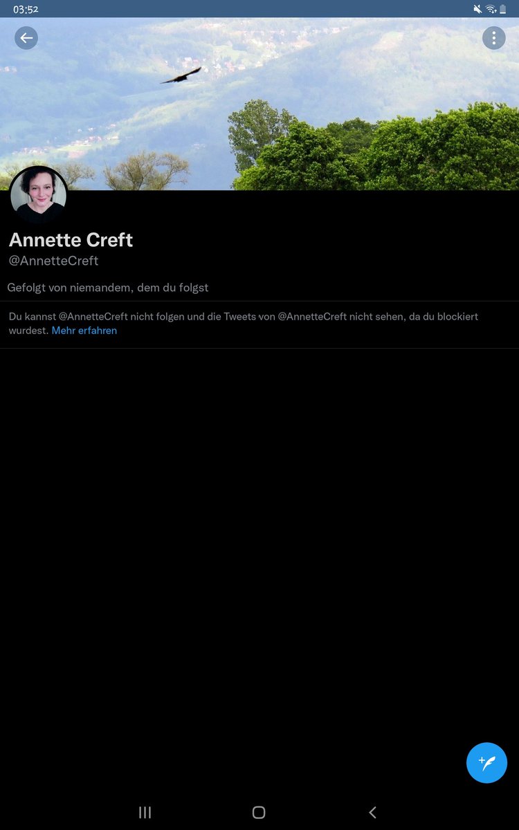 @AnetteCreft 

Wie war das nochmal mit: "Man müsse ordentlichen Diskurs betreiben und NIEMANDEN ausschließen der eine andere Meinung hat?!?" Man sieht wie gut sie das beherrschen ganz ala #Reitschuster alles blocken was eine andere MEINUNG vertritt. Wie nennen sie das?!?
