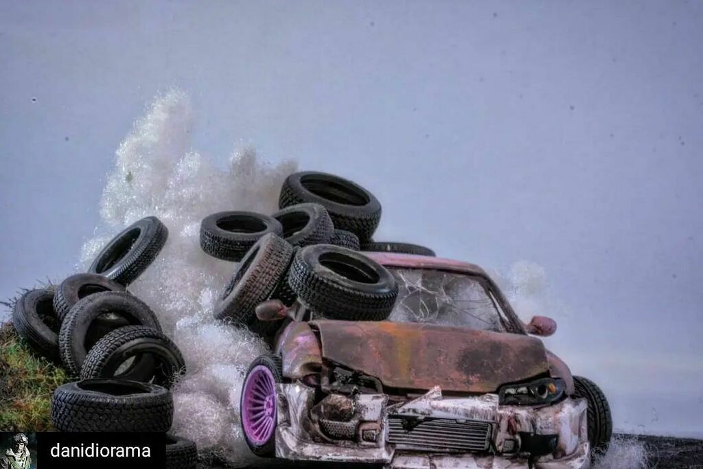 AToyZ_'s tweet photo. Reposted from @danidiorama Another throwback, waiting for supplies 😫
Definitely wanna do another drift missle 😁🤗👍
#makingmodels #scalemodels #124scalelife #124scalemodel #124diecast #124diorama #124scale #weathering #weathered #diecast #diecastcollec… https://t.co/7XWxwJ7Szq https://t.co/R1txmHrBI3