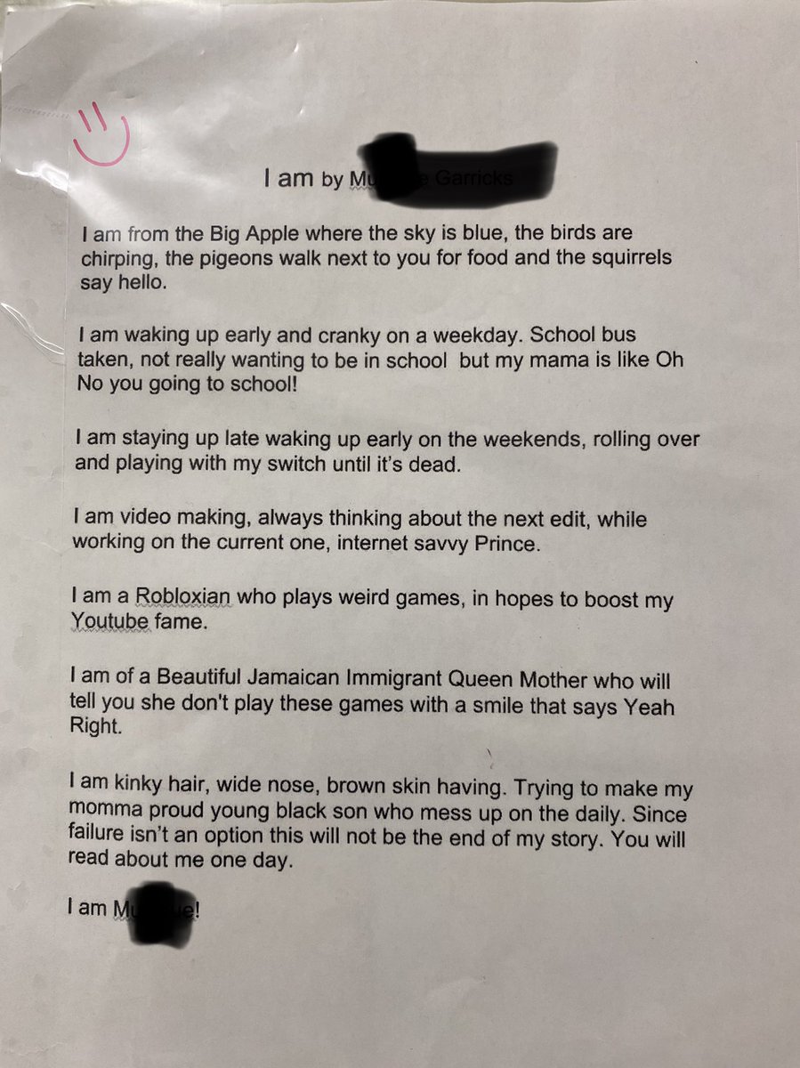 Enjoy some of <a href="/PSMS206M/">PS/MS 206M: Jose Celso Barbosa</a>’s students’ “Where I’m From” poems. <a href="/PaulForbesNYC/">Paul Forbes</a> <a href="/Vibrantsoul_NG/">Enlly (N•G) Paulino</a> <a href="/MsDiamondLearns/">Chloe Diamond</a> <a href="/brianna_melissa/">brianna feldman</a> <a href="/FourEyedInFifth/">Hannah Steven 🤓</a> @mellruu