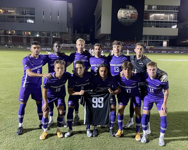 GCU_MSoccer's tweet photo. For you, @rafaguerrero_1 💜 https://t.co/rnvgeNwJXU
