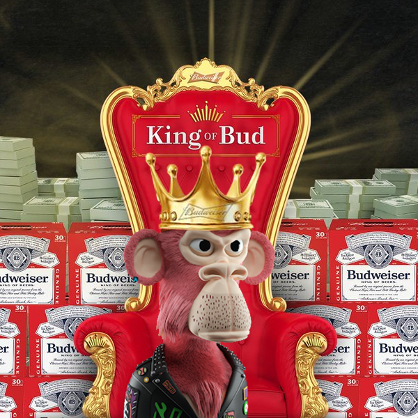 whiskeybeef1's tweet photo. LIKE AND REWEET! Let @budweiserusa know how  #NFTs  &amp; @3DBoredClub are the real KING OF BUD!

Built to be king, built for drinking🍻 
#KingofBudContest https://t.co/ASDaYKC15G