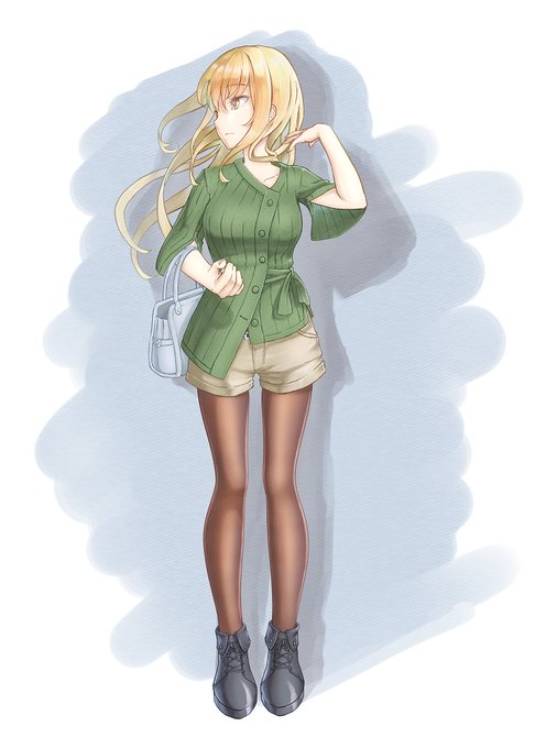 ろくろさん(@rokuro552)のところのミクちゃんの私服を妄想して描きました!!
ミクちゃんかわいい 