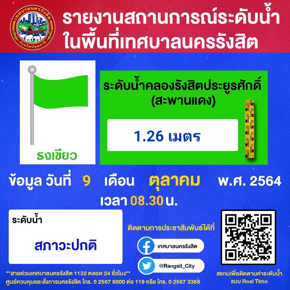 เทศบาลนครรังสิต tweet media