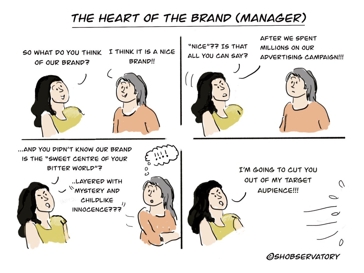 shobhap's tweet photo. The angst When the consumer does not make the right noises 😳😊latest cartoon out on Research World ESOMAR 
For the full Shobservatory cartoon visit and subscribe to https://t.co/banVqBChGz
#research #consumerinsights #consumer #brand #brandidentity #brandmanagers #advertising https://t.co/KqWMQ1ak8n