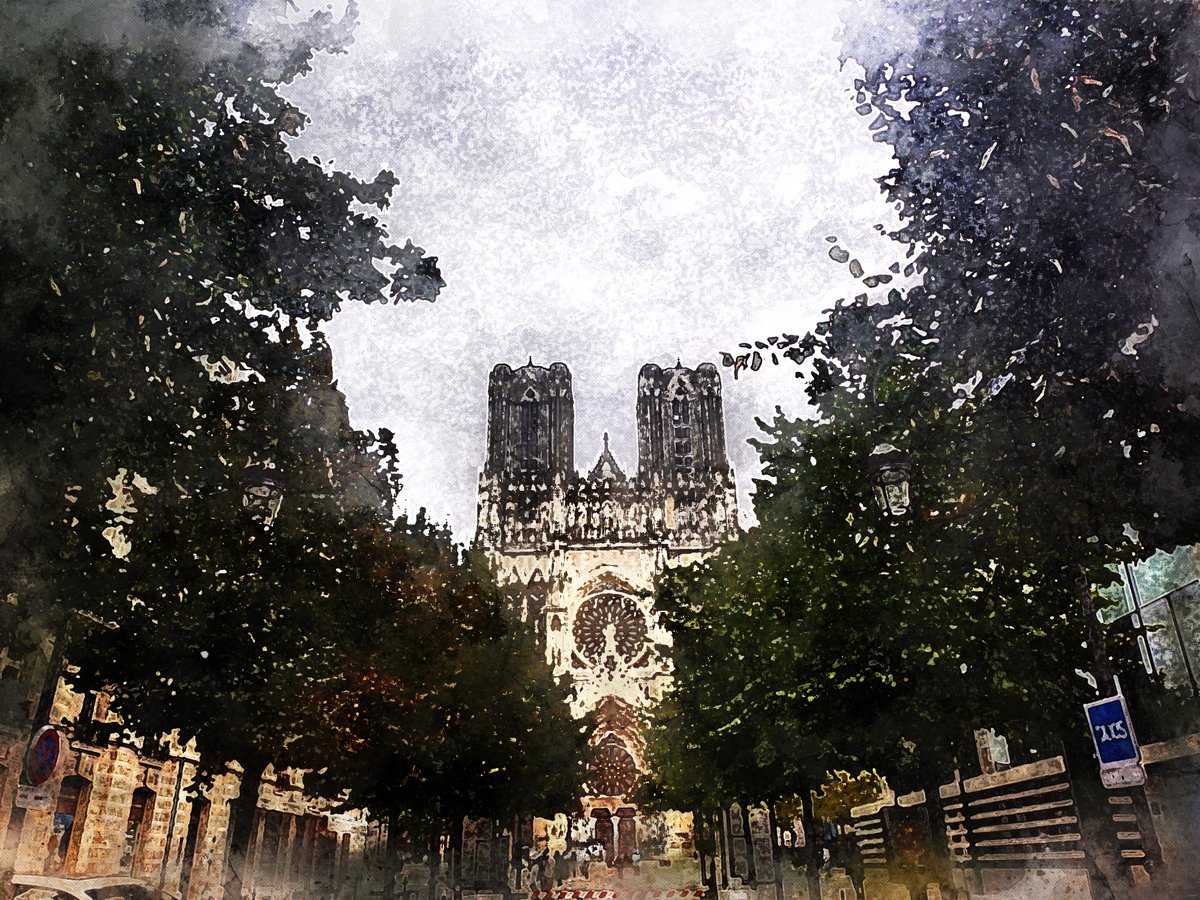 lafrenchnft's tweet photo. Second #collectorNFT minted today 2/5 the #Reims Cathedral. Be quick ;) https://t.co/Q0tNbQfJFY