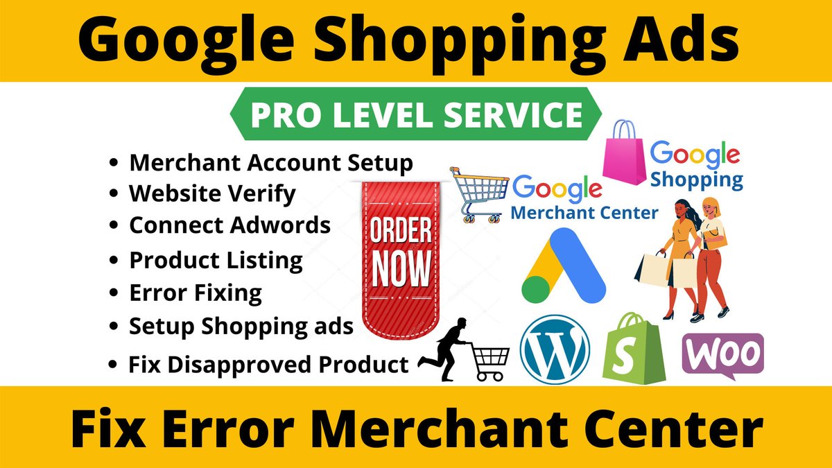 Do You Want To Generate More Sales And Products Listing With Google Shopping?

Want To Reach Compatible Audience For Grow Your Store And Business In Authentic Way?
Want Fix Gmc Error? or
Fix GMC Misrepresentation Error?
fiverr.com/share/PlGawL
#googleshoppingads #shoppingads