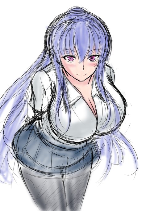 ラクガキ凜子先輩
時間ができたら描きこみたい 