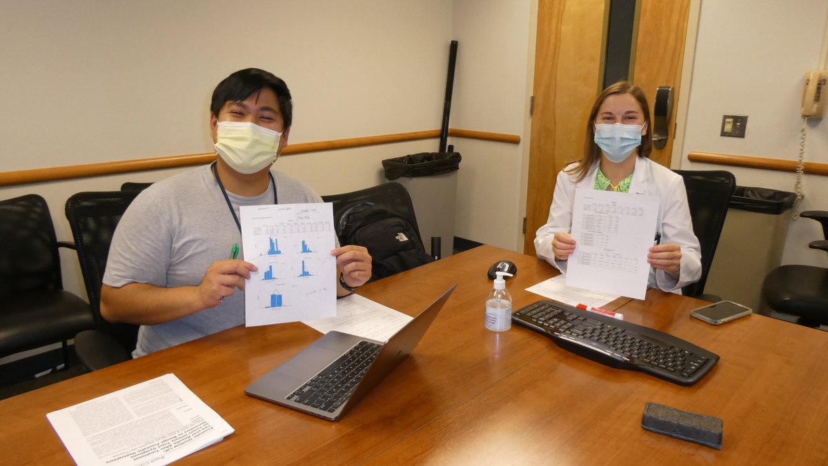 Mentoring, discussing urology research projects, and drafting manuscripts with 2 enthusiastic up-and-coming medical students MS2 <a href="/JonathanTPham/">JonathanPham</a> and MS3 <a href="/JennyKane772/">Jenny Kane</a> here @PSHResearch - I think we will be seeing much more of these rising stars @PennStUrology