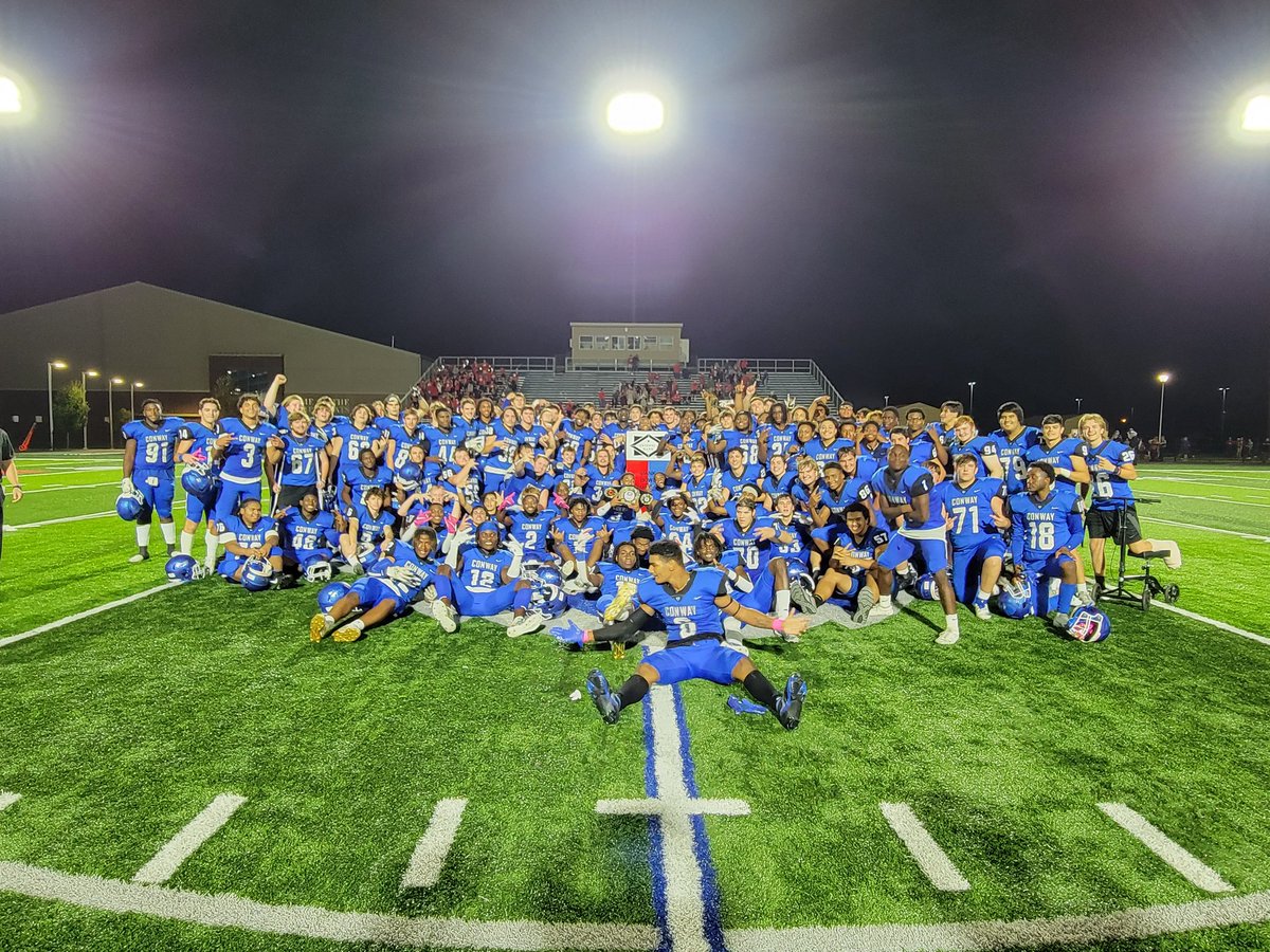 Cats win 57-21 over Cabot, <a href="/MY100BANK/">Centennial Bank</a> Centennial Bank Bowl Champs 2021!!!