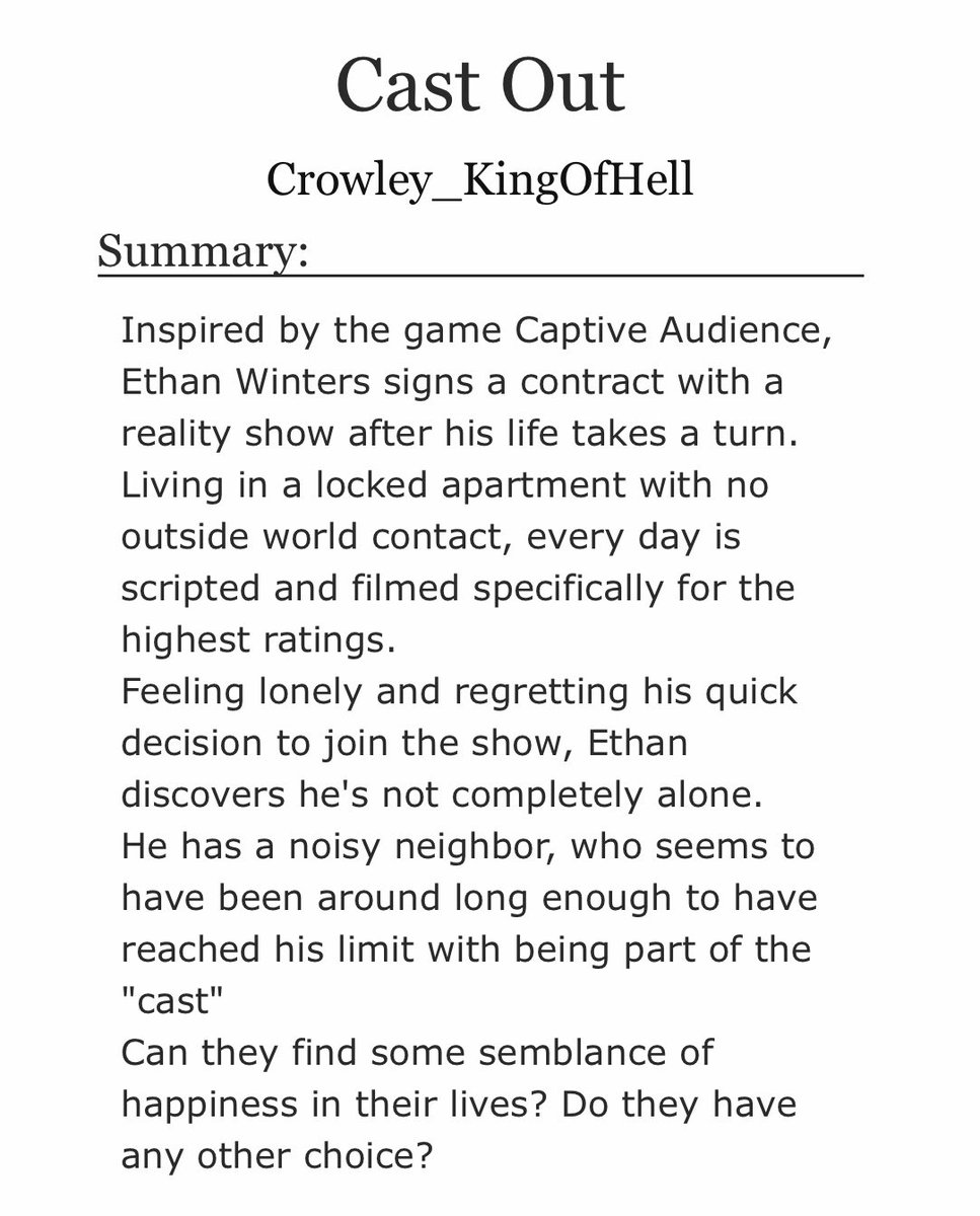 Crowleyk0h's tweet photo. I have so much other shit to do but I started a new AU because I love to suffer. #wintersberg #heisenwinters #ethanxkarl #ethanxheisenberg #fanfiction #smut #gameau #captiveaudienceau #gameinspired #shipperfromhell 
https://t.co/RhdRYVuaol https://t.co/6V6gTwo3QC