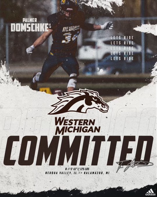 Blessed and honored to say that I’m continuing my academic and athletic career the next 4 years at The university of Western Michigan!! Bronco Up🟤⚪️ <a href="/CNendick25/">Chris Nendick</a> <a href="/CoachTimLester/">Tim Lester</a> <a href="/BillEllinghaus/">Coach Ellinghaus</a> <a href="/CoachEricEvans/">Eric Evans</a> <a href="/Chris_Sailer/">Chris Sailer Kicking</a> <a href="/NVHS_Football/">Neuqua Valley Football 🏈</a> <a href="/Joe_Palcic/">Joe Palcic</a>