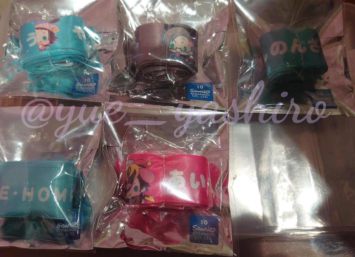 【交換】ヒプマイ サンリオ おなまえリボン
譲)十四 ☆独歩 盧笙 銃兎 二郎
求)左馬刻＞寂雷
☆は左馬刻との交換優先
京都、大阪での手渡し
郵送の場合纏めて優先