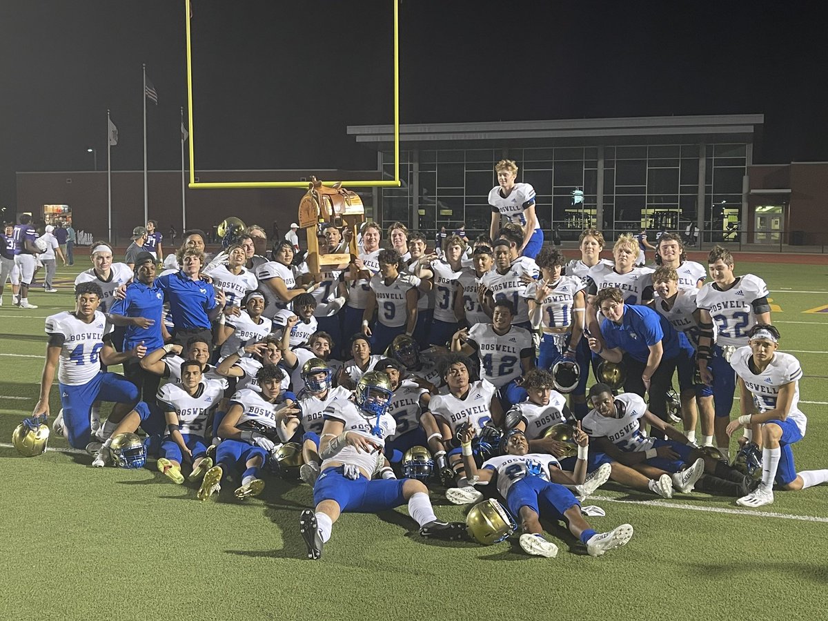 BaseballBoswell's tweet photo. Congrats on the BIG DUB for @BosFootball over Chisholm Trail, 63-9!!! #STS @emsisdathletics https://t.co/CM75icKUHz