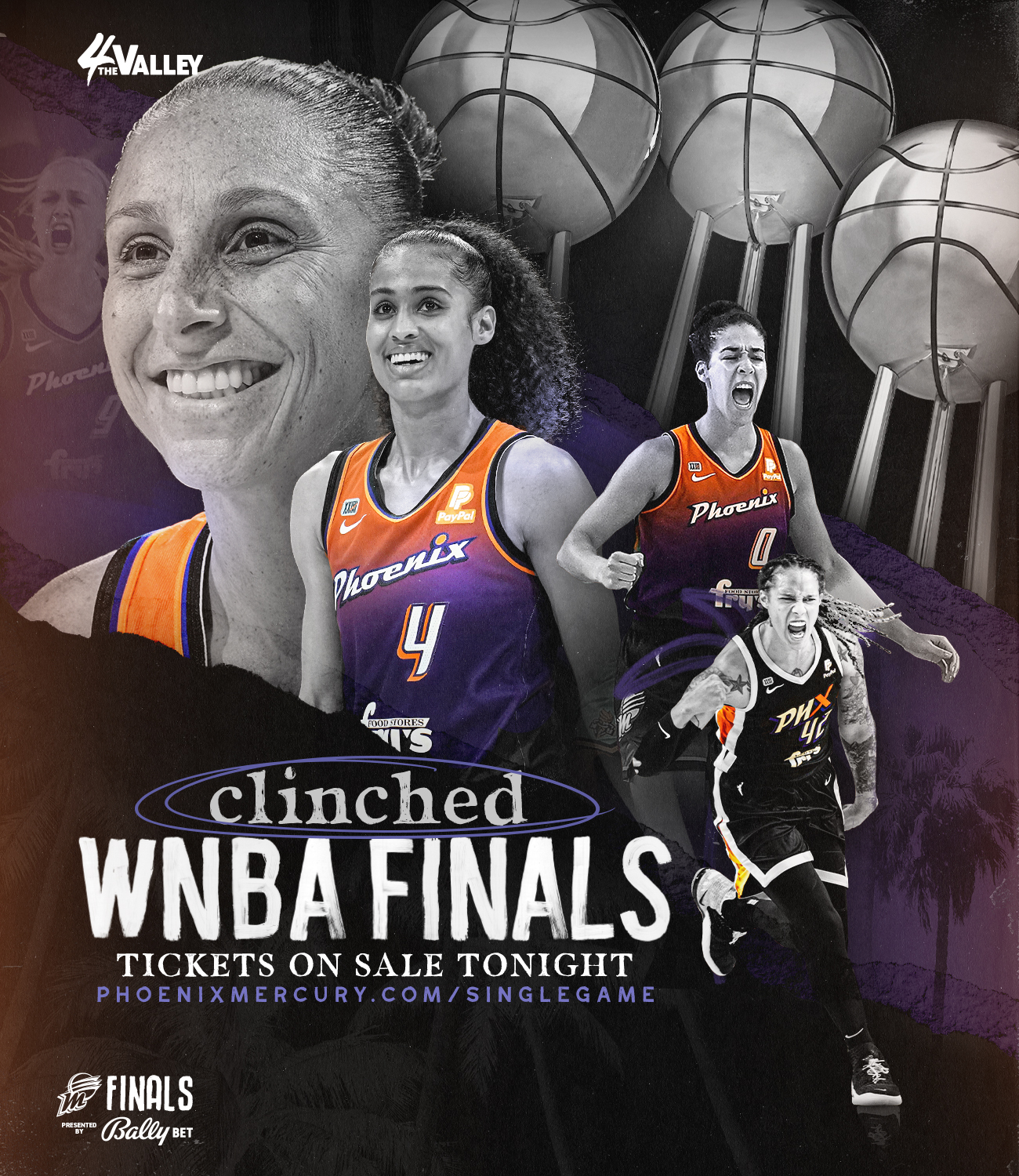 Phoenix Mercury Finals Clinched For The Fifth Time In Franchise History Your Mercury Are Headed To The Wnba Finals Tickets For Home Games 1 Amp 2 Go On Sale Tonight