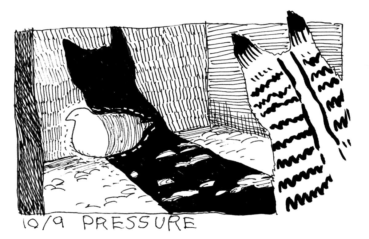 09:PRESSURE
 #inktober2021 