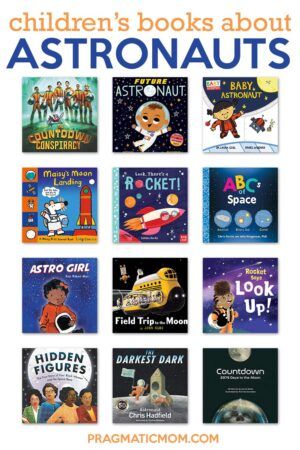 pragmaticmom's tweet image. For World Space Week (Oct. 4th - 10th), Books for Kids Who Admire Astronauts! bit.ly/2OZB0rf via @pragmaticmom #WorldSpaceWeek #WorldSpaceWeek2021 #KidLit #picturebooks