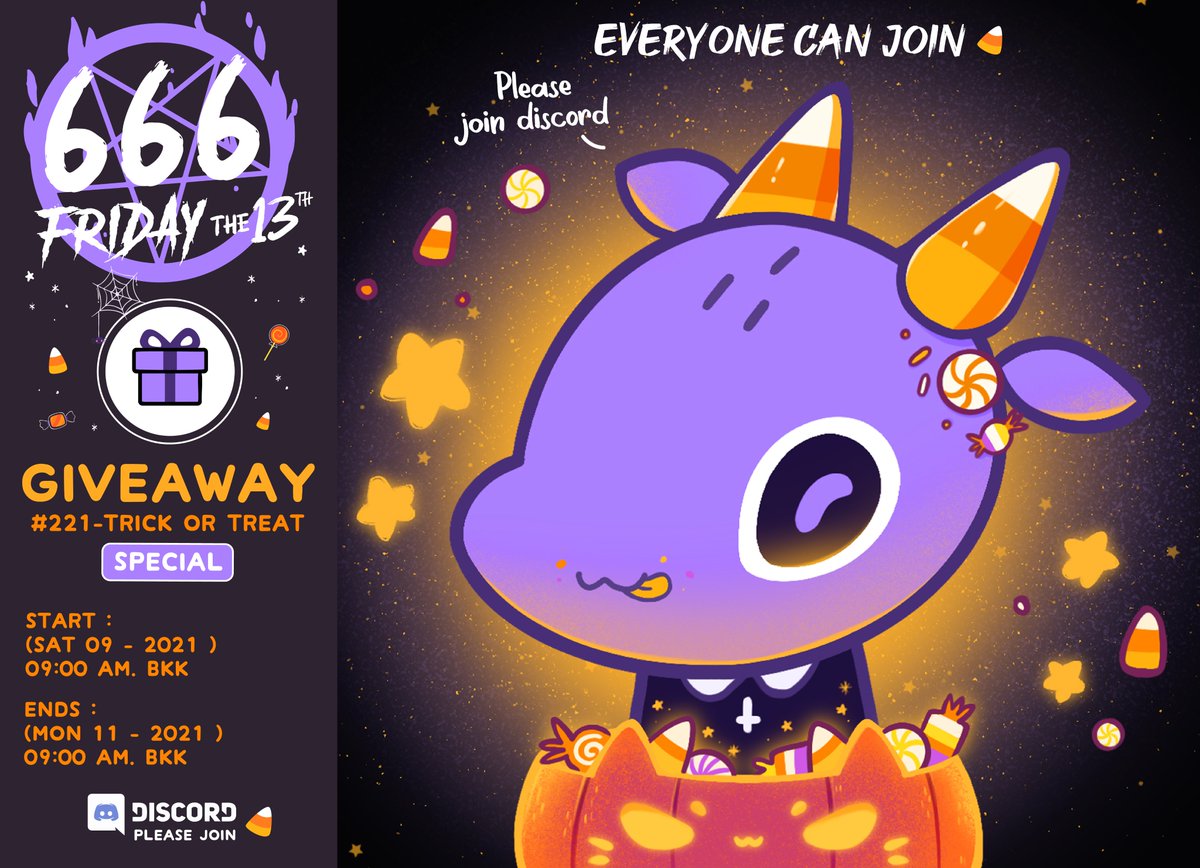 unihog_butt's tweet photo. 😈🍭GIVEAWAY OPEN!🍭😈
this event everyone can join!

🍭easy rules

1⃣Tag 2 friends 
(If you are already goat fam, you don't need to.)
2⃣Retweet this
3⃣Join my Discord and React 🎉 at #giveaway
***(very important)***
https://t.co/iAH7He9vJ4

🍭ENJOY!#NFTs #NFTGiveaway https://t.co/AuweOEgjZR