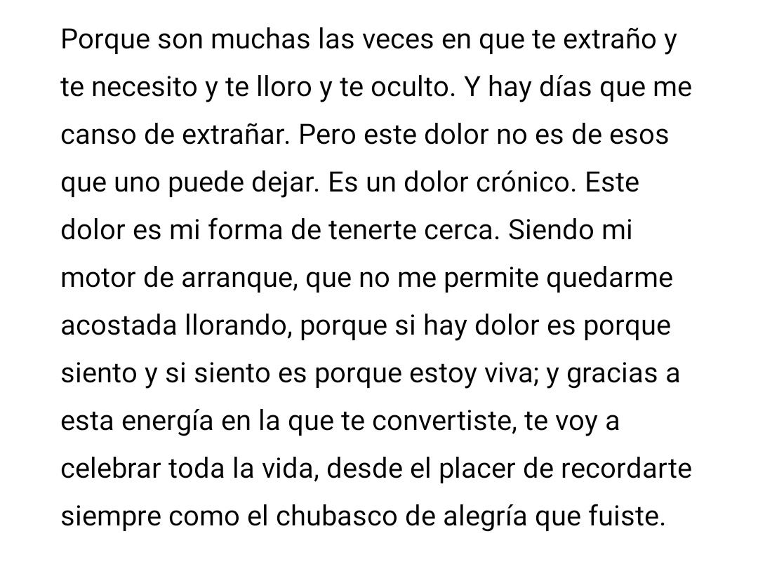 murielitamiamor's tweet photo. ayer se cumplió una semana de que mi amiga dejó este mundo. estaba estudiando guión, como yo, y hoy me pasaron un trabajo práctico que escribió ella, y quiero compartir un fragmento. uno creería que es ficción, pero yo no creo en las casualidades. https://t.co/agdjAQAO9C