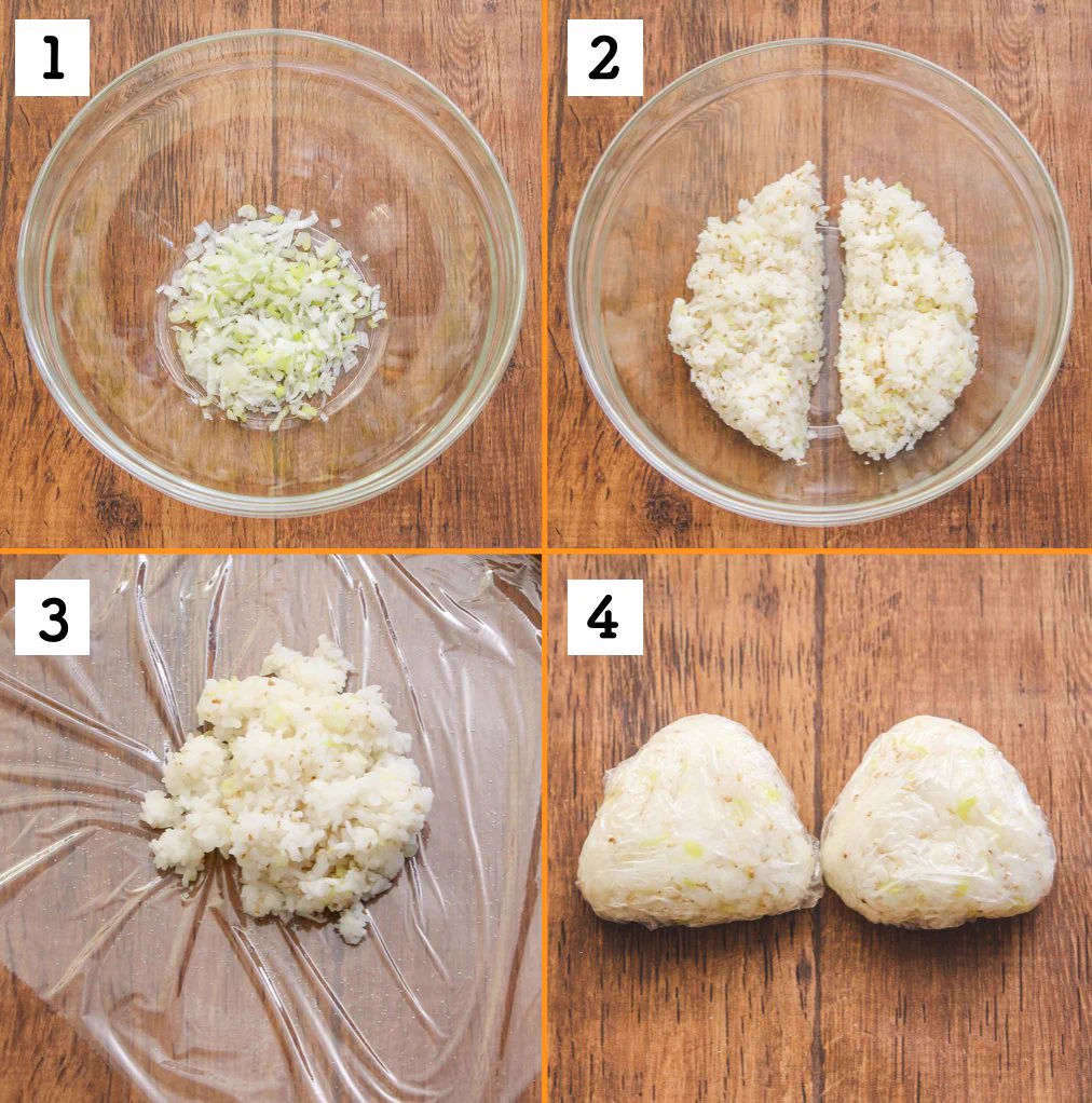 ネギ塩×おにぎりの組み合わせがとっても美味しそう！簡単お手軽「おにぎり」レシピ！