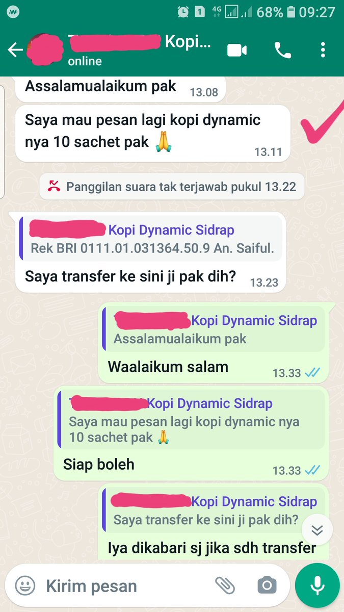 saifulsh_18's tweet photo. #KopiDynamic 
#TebarManfaat 
#TerbuktiKhasiatnya 
#KonsumenPunyaTestimoni 
Awal pengen coba minum Kopi Dynamic namun ternyata Ia merasakan manfaat &amp; khasiat yg luarbiasa dari Kopi Dynamic. Shg pesan lg krn sdh tahu kalau Kopi Dynamic bukan kaleng2. 

Order Disini : 0852 9999 6599 https://t.co/t0yvyaRpnX