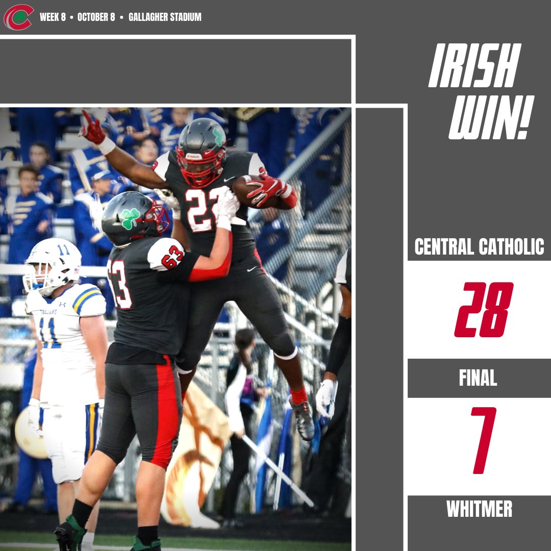 ToledoCCHS_FB's tweet photo. CENTRAL CATHOLIC WINS!!

#CentralToLife #GoIrish https://t.co/TAUdL2KpJH