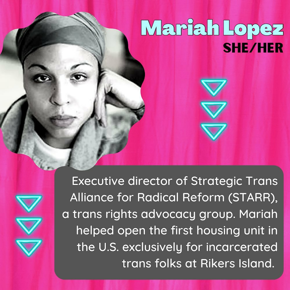 ZiaADVNetwork's tweet photo. Reposted from @masslgbtqyouth 

Celebrate the intersections of Hispanic Heritage Month &amp; LGBTQ+ History Month with us by recognizing incredible transgender women who have made history! 🏳️‍⚧️🏳️‍🌈
#HispanicHeritageMonth https://t.co/5H53Zmd6Dq