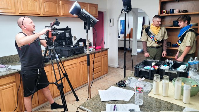 Just had a super fun day filming with @mzmaclee @TylerCruiseXXX @BillyBostonxxx for @TeamSkeet @wrexoliver<a class="tags" href="/tag/mzmaclee">@mzmaclee</a>