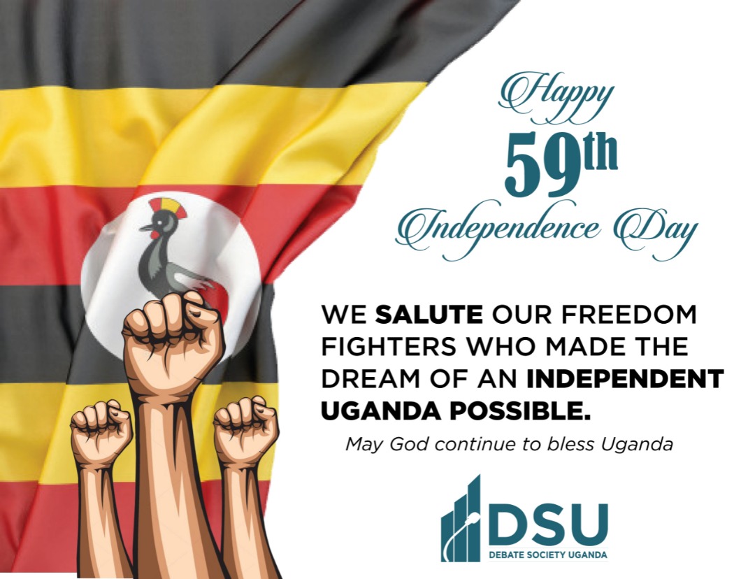 Happy independence day Uganda.

#IndependenceDay2021 
#UgandaAt59