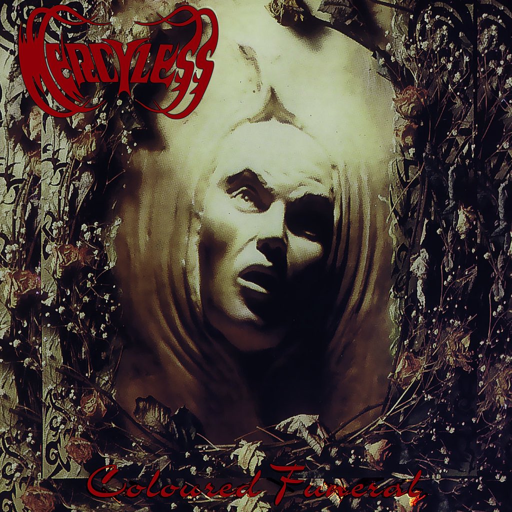 ThisDayInMETAL's tweet photo. Oct 8th 1993 #Mercyless released the album “Coloured Funeral” #SpiralOfFlowers #BeyondGod #Contemplations #DeathMetal

Did you know…
During their demo days, the band was called Merciless. Around 1991, they changed the name to Mercyless due to the existence of the band Merciless. https://t.co/cxUT2lbHHS