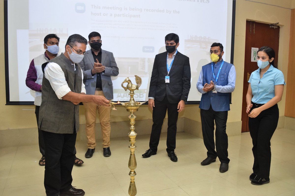 IIM_I's tweet photo. Delighted to welcome the 10th Batch of Integrated Programme in #BusinesAnalytics at #IIMIndore! The inauguration took place on October 08, 2021.
#IIMIat25 #IIMI #ExecutiveEducation #IPBA #WorkingProfessionals @askhimanshurai @EduMinOfIndia https://t.co/hPw1lNZF19