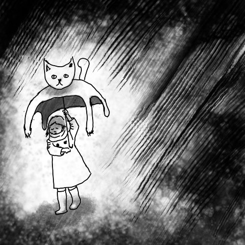 Hasslowski's tweet photo. Day 6 of artober... #umbrella weather!

#inkedupoct2021 https://t.co/GO5JYjb9yB