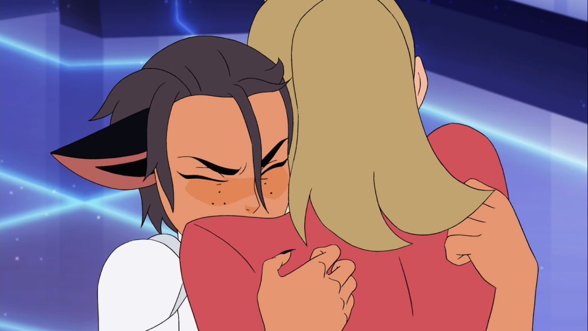 for international lesbian day we all should watch episode 5 from season 5 of she ra and the princesses of power called save the cat and cry https://t.co/oHovgCPtio