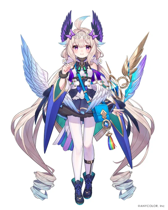 ANYCOLOR株式会社さんのNIJISANJI ENから新しくデビューしましたVTuber
Enna Alouette(エナー アールウェット)さんのキャラクターデザインを担当させていただきました!
応援してくれると嬉しいですー!🕊️🎐
https://t.co/yDgczPXhBS
#NIJISANJI_EN #Ethyria #Ethyria_VTuberDebut #エナーアート 