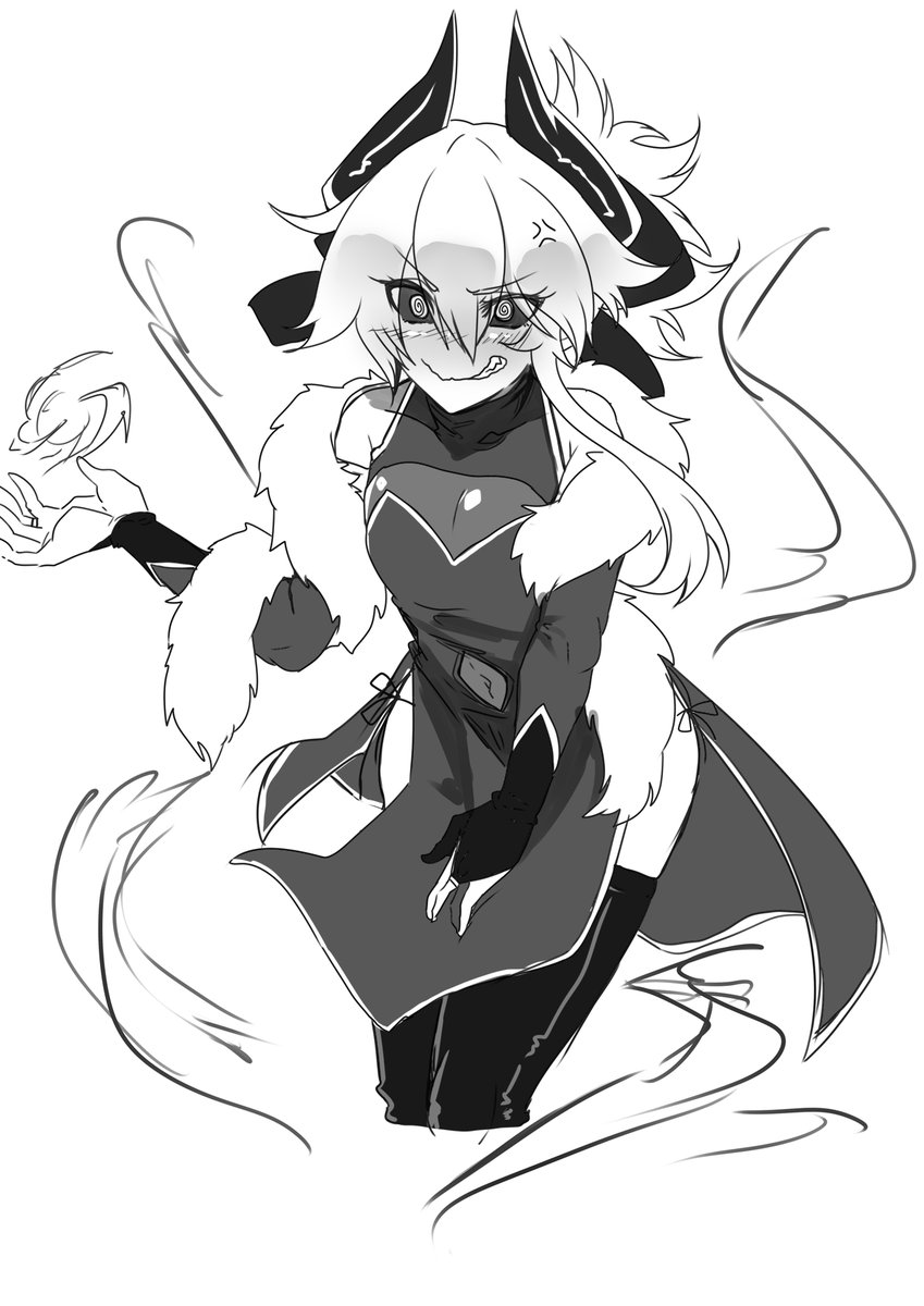 風魔法を使おうとしたら思ったよりヒラヒラして全く集中できない魔王様 