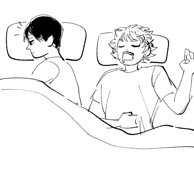 sleepover... (4/9)
#hinatashoyo #kageyamatobio 