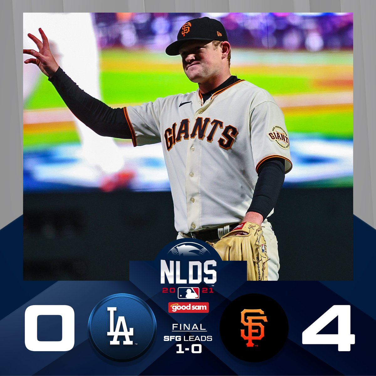 Giant start for San Francisco. #Postseason