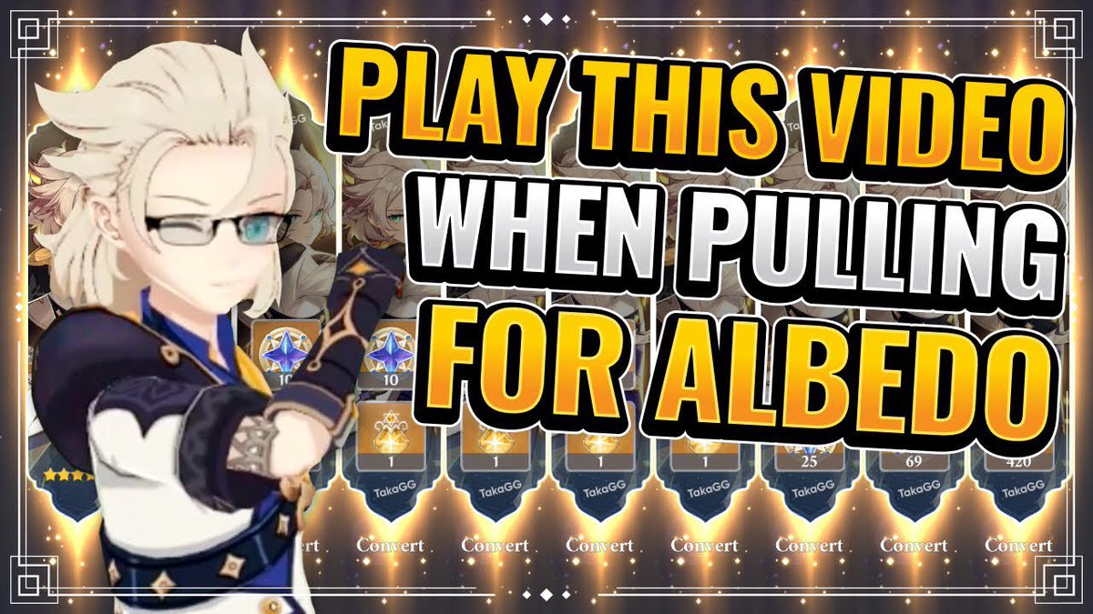 MrSimparious's tweet image. Albedo who!?