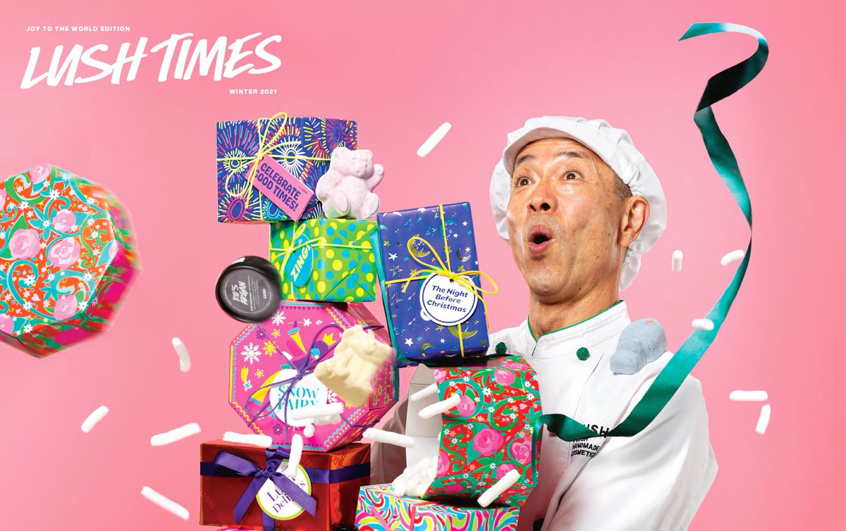 lushjp_imtchksh's tweet photo. 本日より #lush の #lushtimes 登場!
ワクワクなクリスマスをお届け🎄
今年の冬はラッシュで暖まりましょう♪ https://t.co/R3jxDkm3To